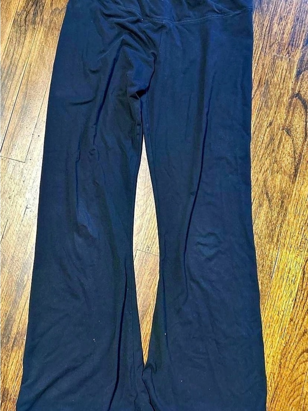 Hollister Black Wide-Leg Lounge Pants